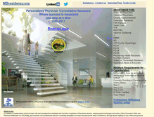 Tablet Screenshot of mdresidency.org